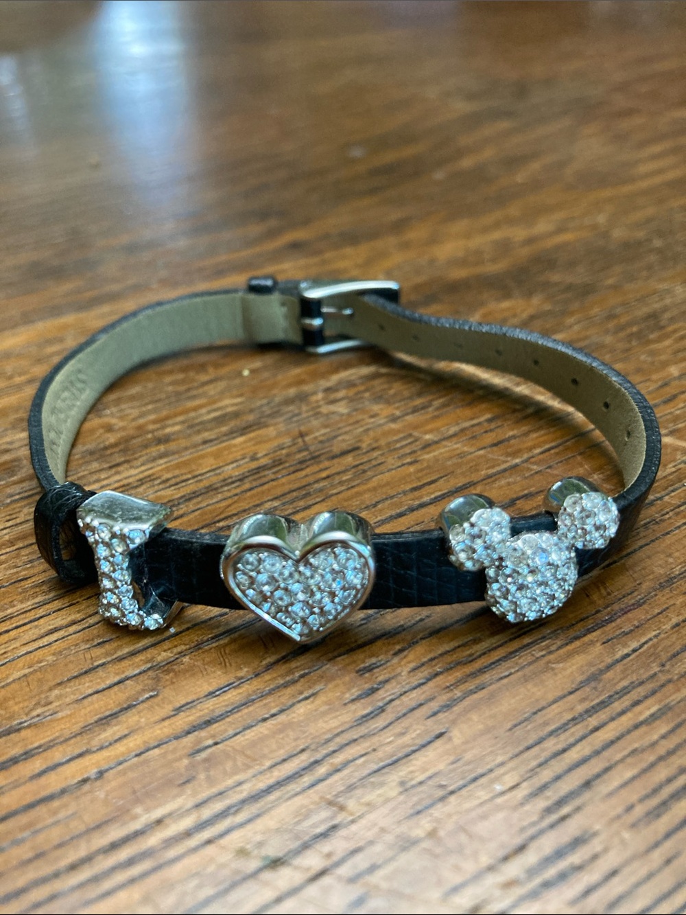 Disney Swarovski I Love Mickey Bracelet